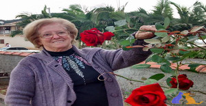 Lilasolitária 86 anos Sou de Araranguá/Santa Catarina, Procuro Encontros Amizade com Homem
